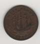 1957 - 1/2 Penny - Bronze - KM 896 - SOB/FC (Cod. TO-MEST007)